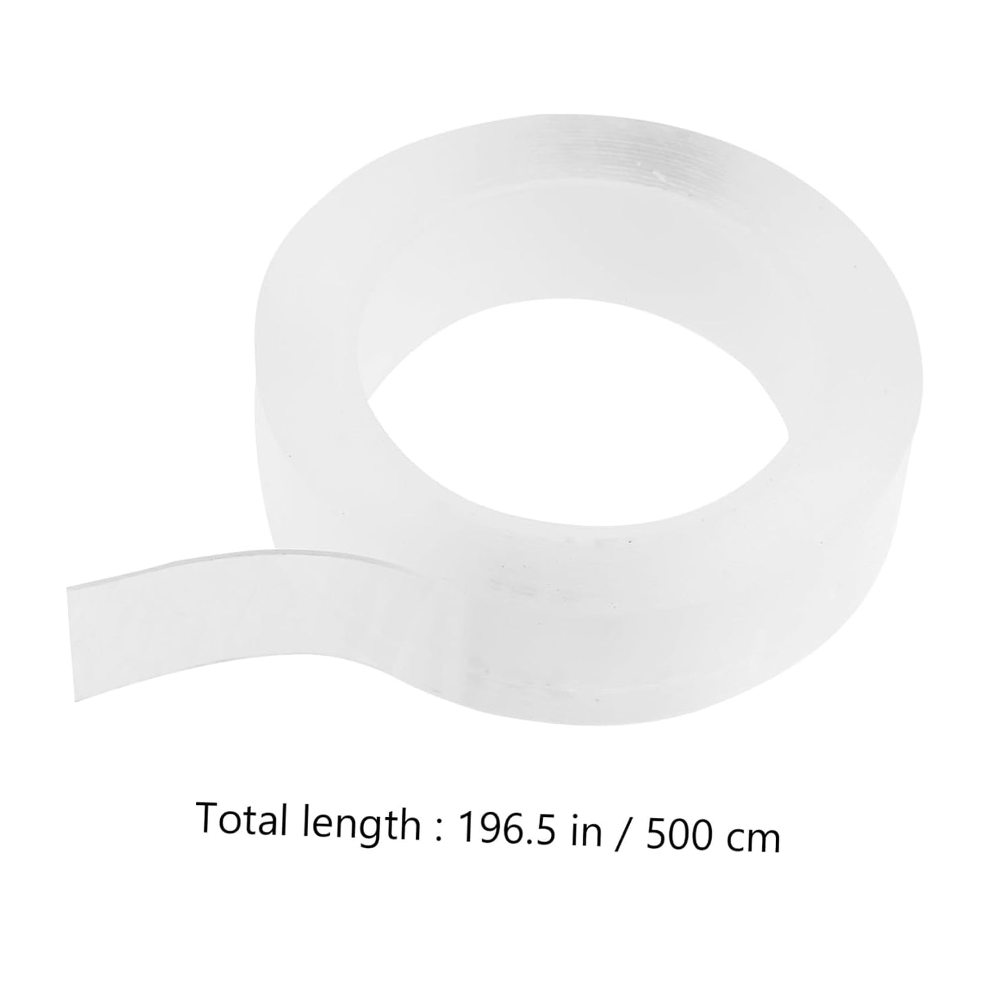 SHINEOFI 1roll Nano Double-Sided Tape Strong Adhesive Mounting Sticker for Home Decor Washable Reusable Bonding for Materials