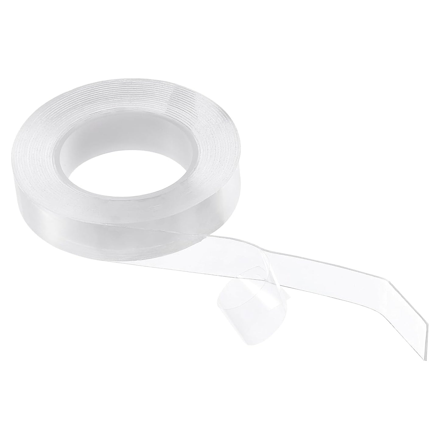 HARFINGTON Double Sided Nano Tape 10FT x 2" x 0.04" Multipurpose Removable Clear Mounting Tape Washable Waterproof Picture Hanging Adhesive Strips for Walls Carpets Posters Decor