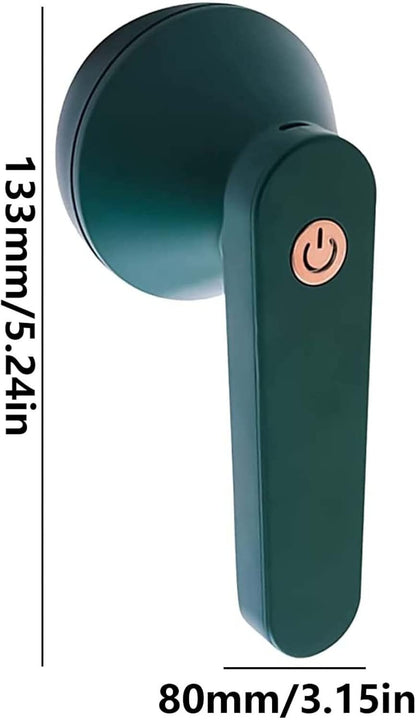 USB Rechargeable Fabric Shaver Electric Lint Remover for Clothes Furniture, Green