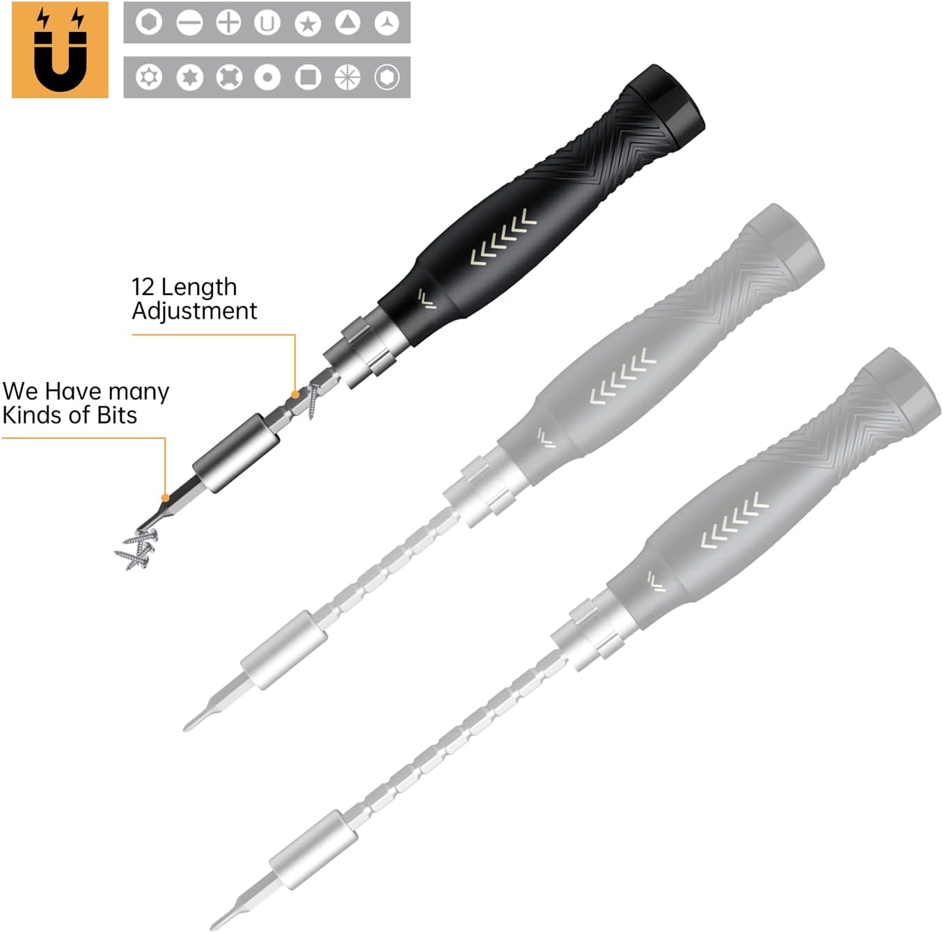 Precision Ratchet Screwdriver Set, JAKEMY 69 in 1 Household Screwdriver Home Repair Tool Kit, Disassemble Magnetic Rotating Ratchet Screwdriver Kit for Furniture/Car/Computer/Electronics Maintenance