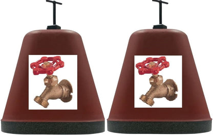 Outdoor Faucet Cover Plastic (2 Pack) Easy to Install.