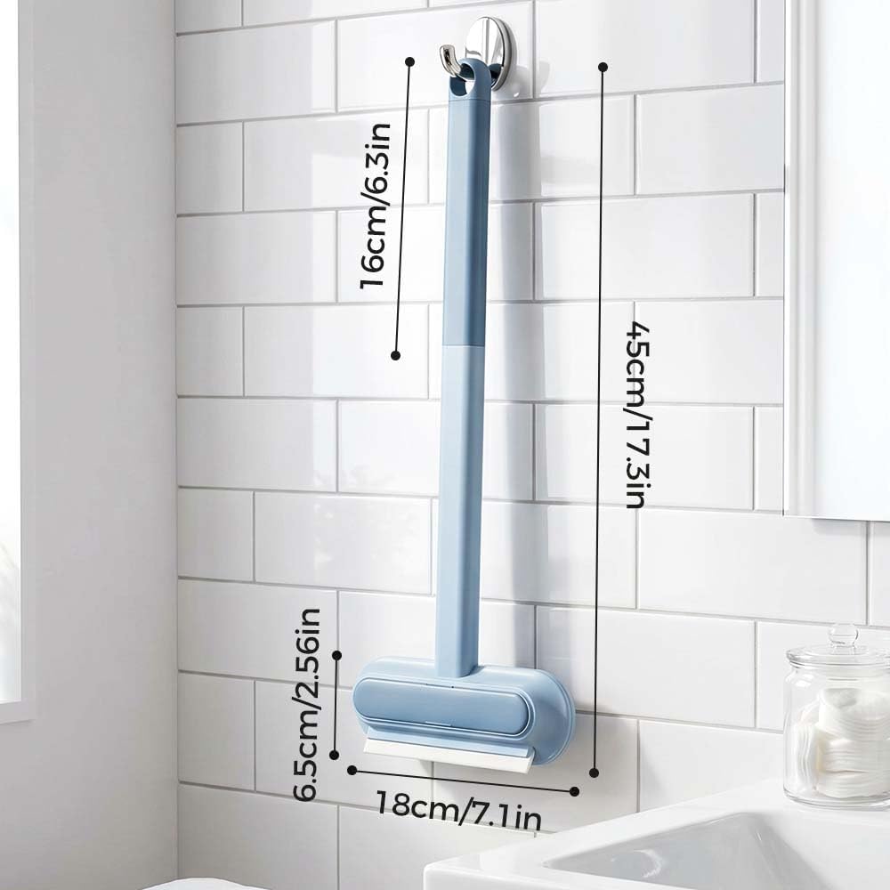 Window Screen Cleaner Tool with Squeegee | 4 in 1 Mesh Screen Cleaner Tool, Detachable Window Cleaning Kit, Multi-Functional Cleaning Brush for Window, Screens, Mesh