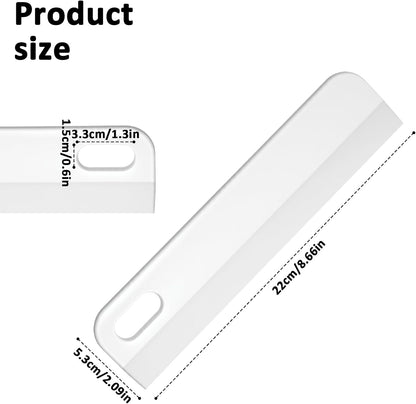 Silicone Mini Sink Squeegee, Small Squeegees for Sink, Multifunctional Kitchen Sinks Squeegee for Glass, Mirror, Kitchen, Car Window Cleaning