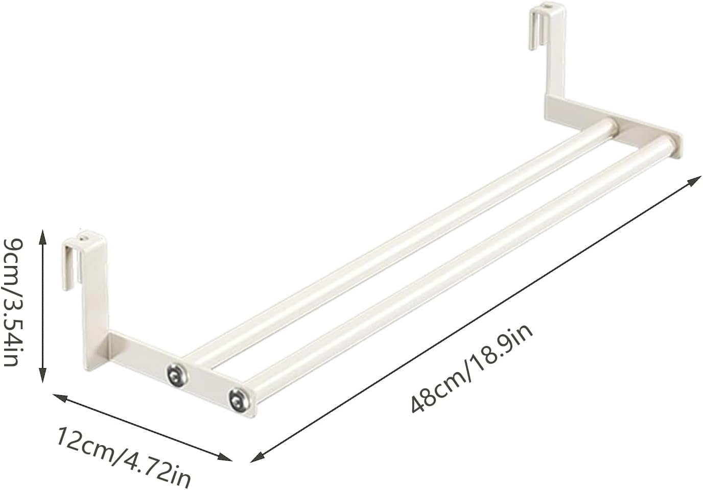 Wall Drying Rack Heavy-Duty Space-Saving Towel Hanger | Wall Laundry Drying Rack for Dorm Rv Bathroom Room Closet Clothing