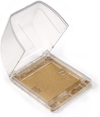 Fielect Weatherproof In Use Outdoor Outlet Cover 86Type Clear Electrical Outlet Cover Box 5" x 8.4" x 1.9"