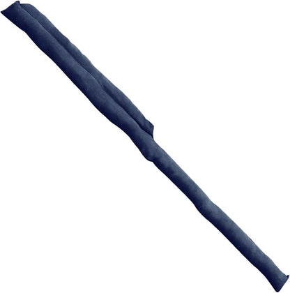HOME DISTRICT Sliding Door Draft Stopper -Glass Door Draft Blocker, Patio Under Door Draft Stopper, Door Air Blocker Draft Dodger Noise Blocker Approx. 71" Long - Navy
