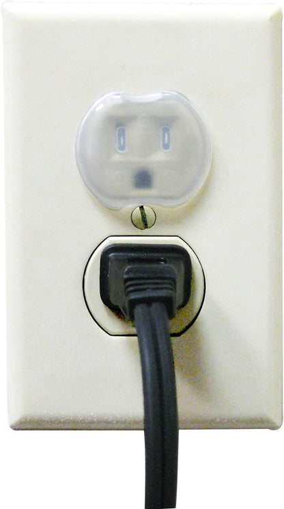 Dreambaby Plastic Baby Safety Outlet Plug Covers - 24 Pack - Outlet Covers Baby Proofing
