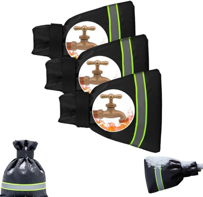 Outdoor Faucet Covers for Winter, 2026 NEW Insulated Spigot Cover, Waterproof Hose Bib Covers for Freeze Protection, Patio Winterizing Home Must-Have Faucet Cover for Outside Yard (2PCS Green)
