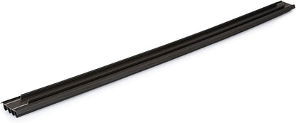 Barzen 36" Kerf-Style Vinyl Door Bottom Seal with Fins – Replacement Weatherstrip for Exterior Doors, Draft Stopper, Fits 7/8" Kerf Slot, Easy Slide-in Install