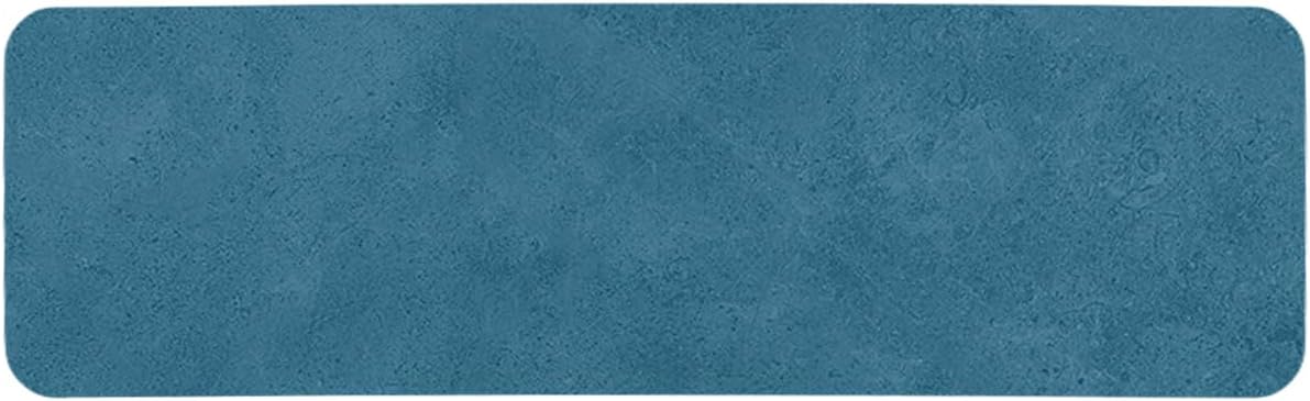 TYUU Bath Mat, Bathroom Rugs Non Slip Washable Thin Absorbent Quick Dry Bath Mat Fits Under Door Bathroom Floor Mat Perfect for Bath, Shower, or Sink 16"x24" Dark Grey