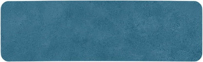 TYUU Bath Mat, Bathroom Rugs Non Slip Washable Thin Absorbent Quick Dry Bath Mat Fits Under Door Bathroom Floor Mat Perfect for Bath, Shower, or Sink 16"x24" Dark Grey