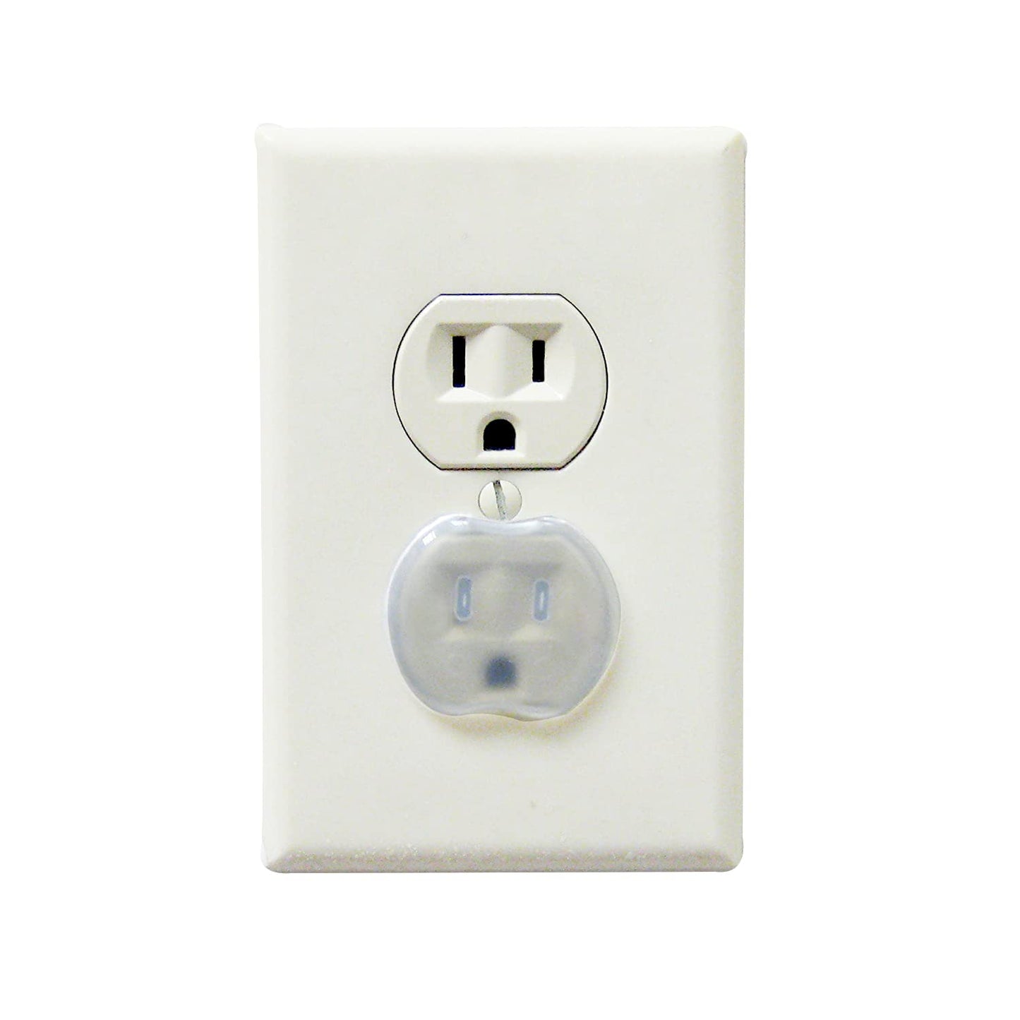 Dreambaby Plastic Baby Safety Outlet Plug Covers - 24 Pack - Outlet Covers Baby Proofing