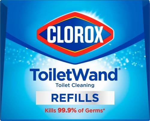 Clorox ToiletWand Toilet Cleaner Refills, Toilet brush, Original, 10 Count