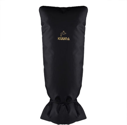 Kuuqa Large Size Outdoor Faucet Cover Faucet Socks Outdoor Hose Cover for Winter Freeze Protection,Deep Blue