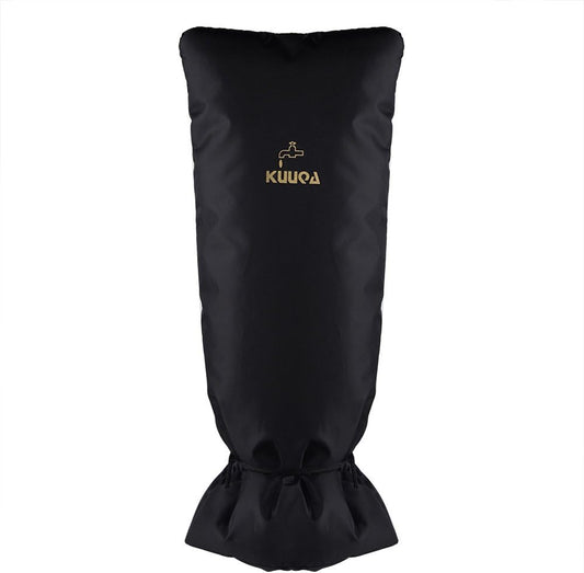 Kuuqa Large Size Outdoor Faucet Cover Faucet Socks Outdoor Hose Cover for Winter Freeze Protection,Deep Blue