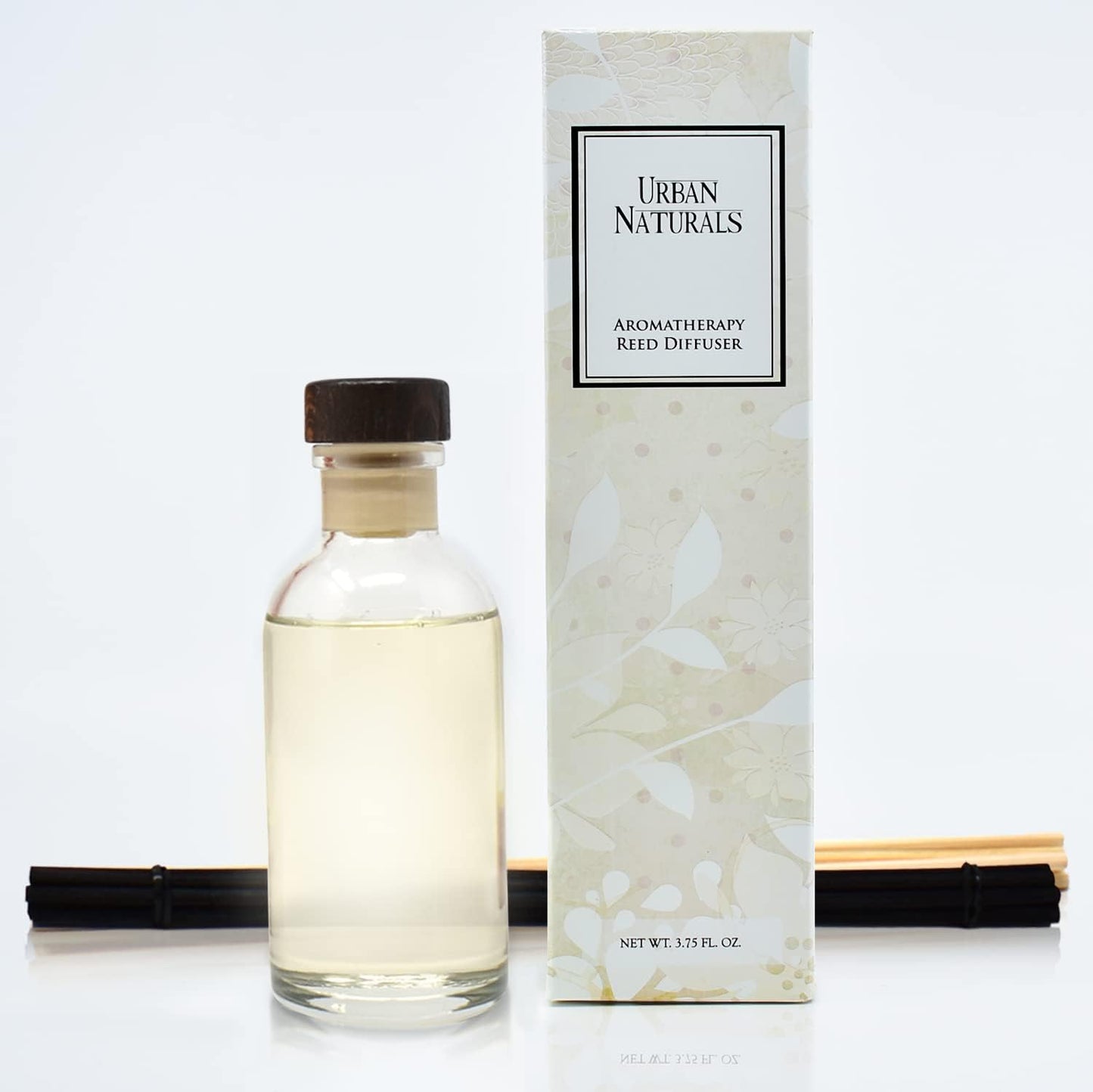 Urban Naturals Smoked Vanilla Reed Diffuser Set with Vanilla Bean, Sandalwood & Leather | Made in the USA - Colors B