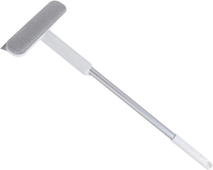 Double Sided Screen Brush Tool with Detachable Head for Efficient Window Cleaning At Home, PP and Aluminum Alloy Material