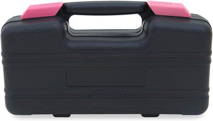 Hantinstom 39-Piece Household Tools Kit Essential Home Repair Set with Plastic Toolbox Ideal for College Students, Home Use & More