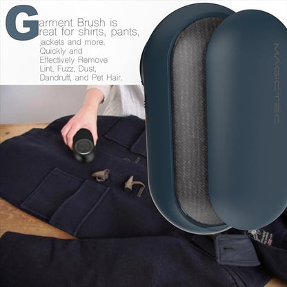 Rechargeable Fabric Shaver, Magictec Lint Remover Sweater Defuzzer Lints Fuzzs Pills Pilling Trimmer for Clothes and Furniture -Battery Operated (Black)