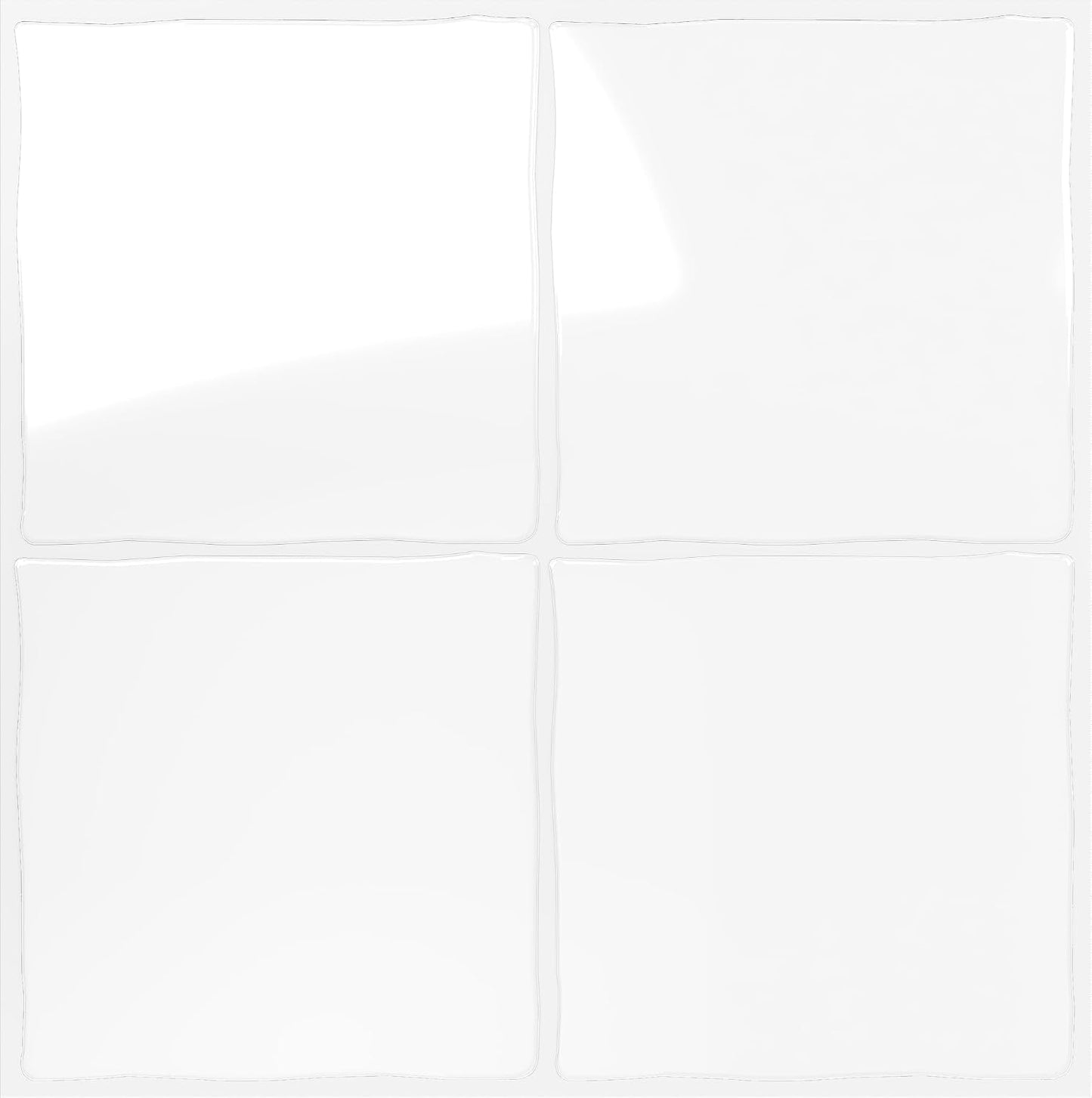 Yoillione Peel and Stick Backsplash for Kitchen: Self Adhesive Wall Tiles for Bathroom - Vinyl Thick Back Splash Tile (10, Light Coffee)
