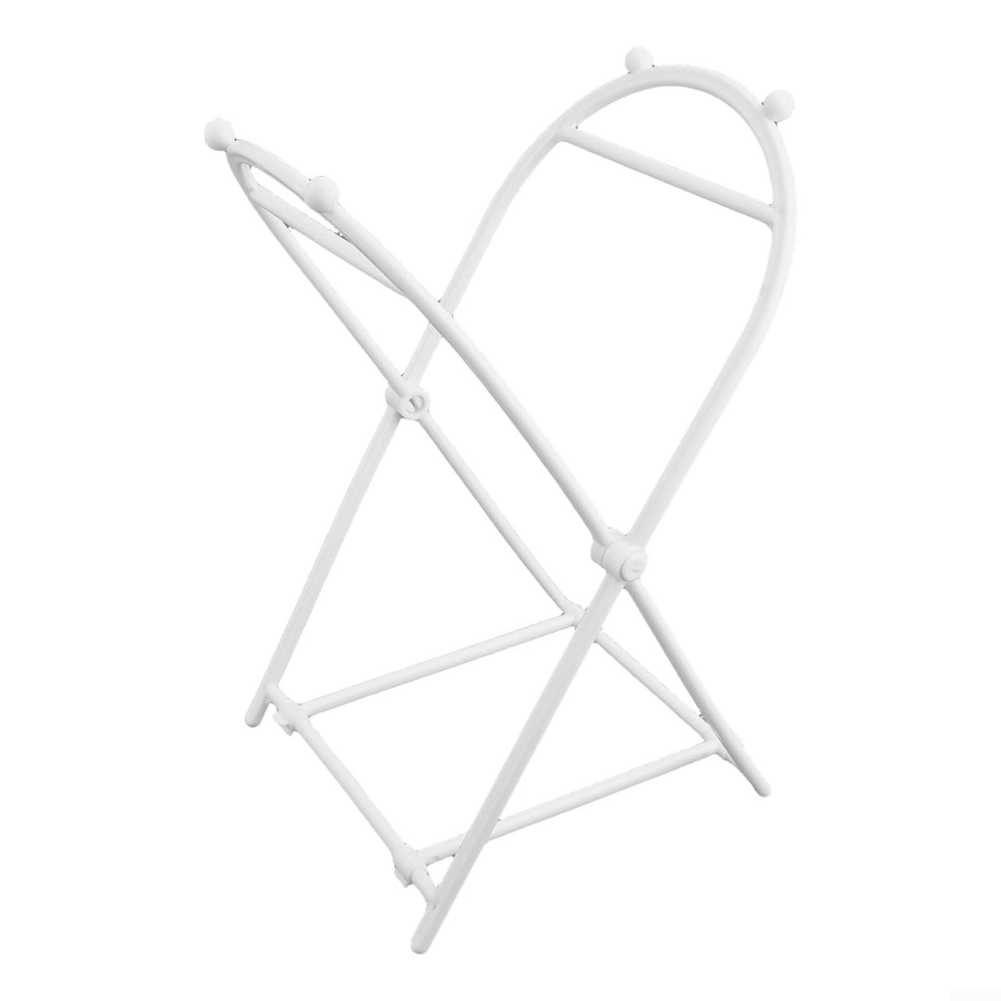 Foldable Trash Bag Holder for 13-Gallon Bags Portable Garbage Rack with Wide Open Frame for Kitchen Yard and Outdoor Waste Sorting(C)
