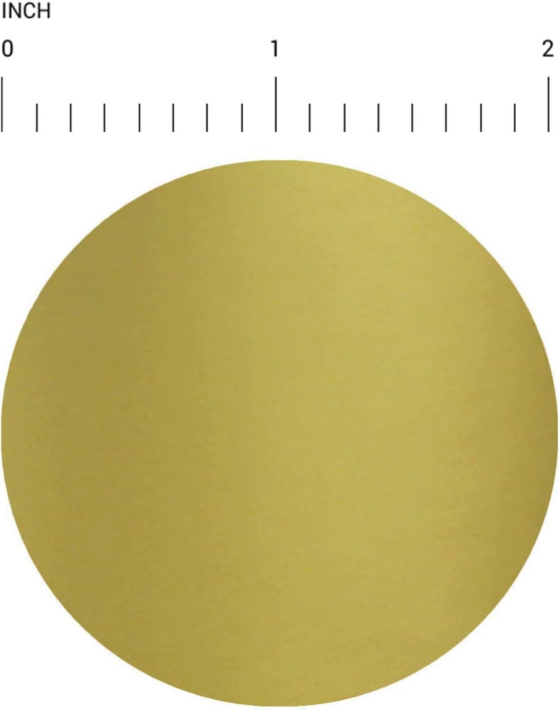 ChromaLabel 2 inch Color-Code Dot Labels | 500/Roll (Yellow)