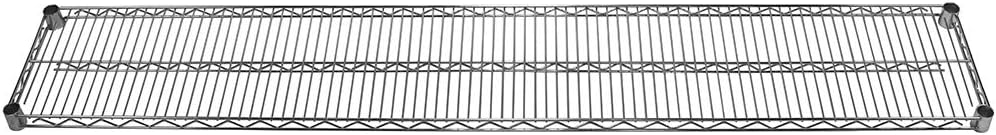 Shelving Inc. 12" d x 30" w Chrome Wire Shelving with 2 Tier Shelves, Weight Capacity 800lbs Per Shelf