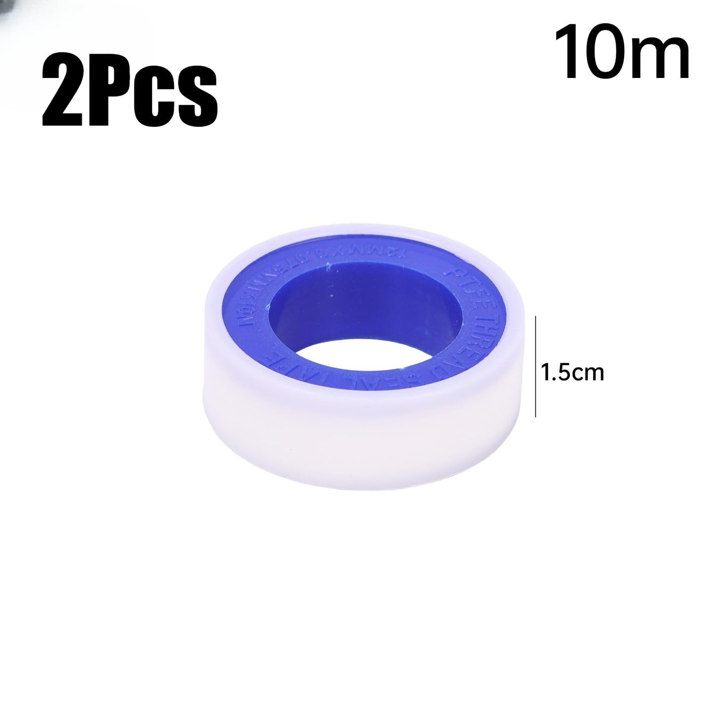 10Pcs Water Pipe Stop Leaks Sealing Tape Sink Drain Pipe Thread Duct Tapes Plumbing Fitting Repair Tool Waterproof PTFE Sealant Tape ﻿