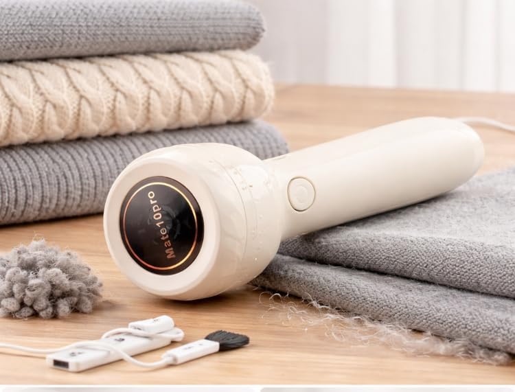 Electric Lint Remover for Clothes, Rechargeable Fabric Shaver, Portable Fuzz Remover for Sweater, Furniture & Upholstery