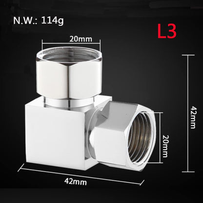 Water Diverter Fitting Adapter, Add-A-Tee G1/2" Hose Connector Adapter for Angle Valve adapter, Shower arms, Toliet Bidet Sprayer, Hose Pipe Fittings (3 Way T2)