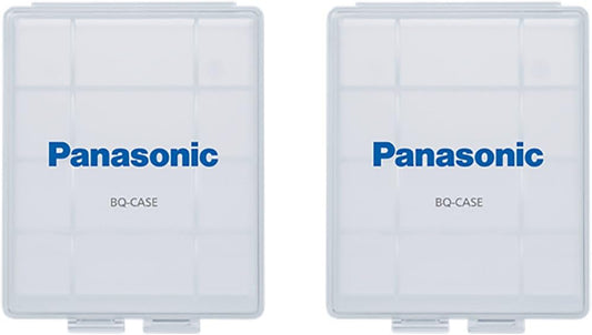 Eneloop Panasonic BQ-CASEK6SA pro Battery Storage Cases with 4AA or 5AAA Battery Capacity, Obsidian Gray (Pack of 6)