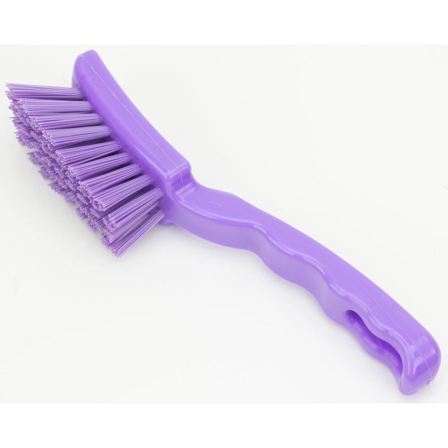 SPARTA 41395EC09 Plastic Scrub Brush, Detail Brush, Kitchen Brush With Hanging Hole For Cleaning, 7 Inches, Green