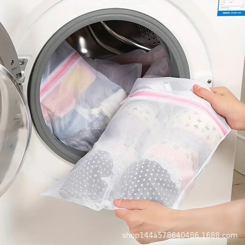 Mesh Laundry Bags for Delicates with Zipper,Lingerie Bags for Washing Delicates,Travel Storage Organize for Laundry,Blouse,Bra,Stocking,Lingerie