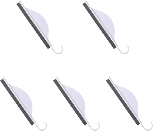 Kitchen Squeegee, 5 Pcs Shower Glass Cleaner Squeegee with Hook for Cleaning Window, Sink, Bathroom