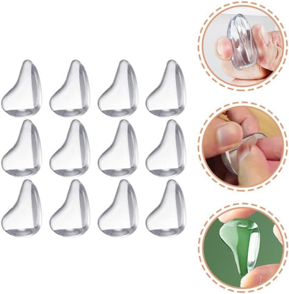 Transparent -Proof Corner Guards 12Pcs Clear Furniture Corner Protectors 1.18X0.78X0.70In Child Safety Bumpers for Tables Desks Cabinets