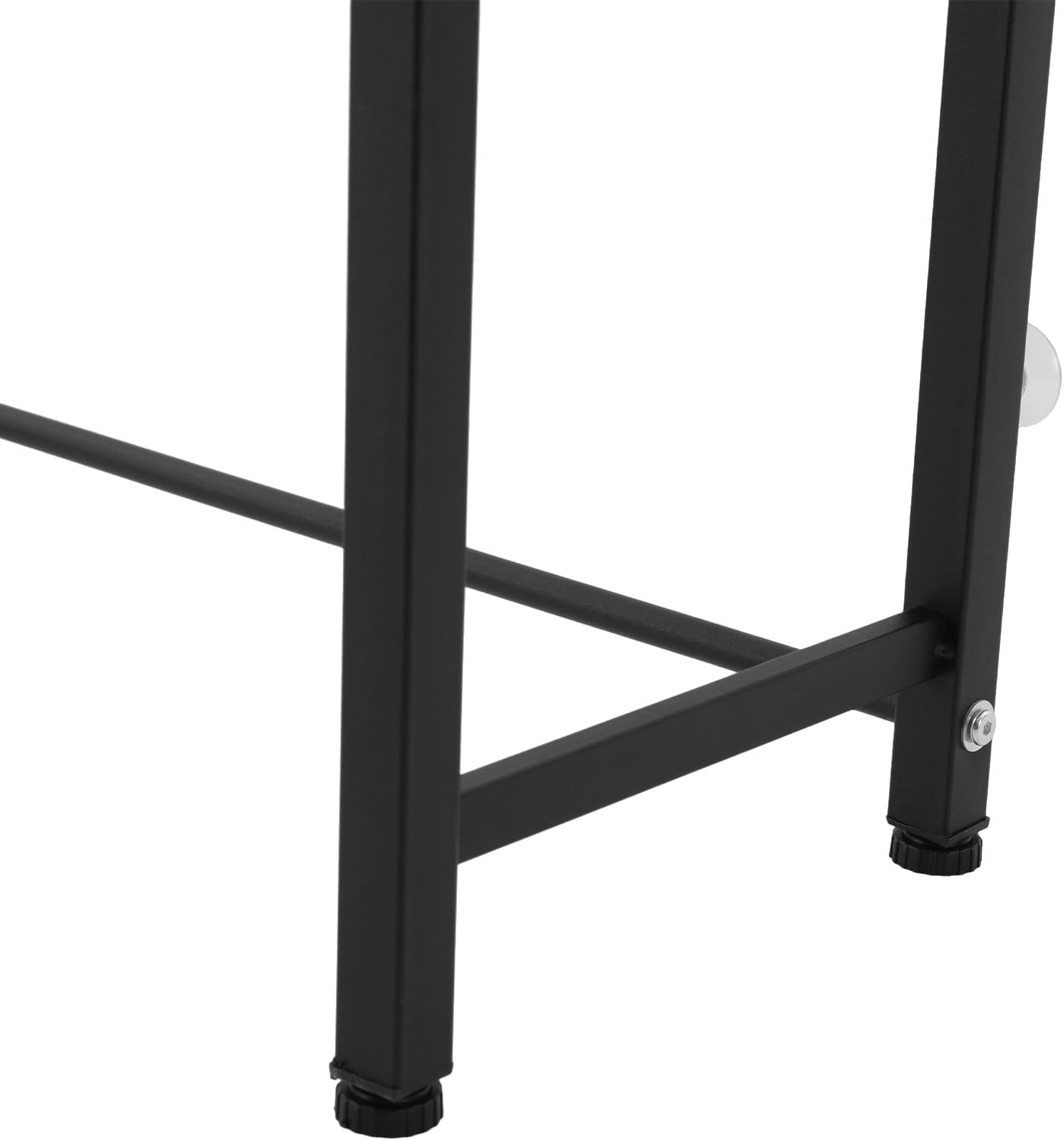 mignonnememe Over Washer and Dryer Shelves 3 Tier Shelving Laundry Room Storage Organization Clothes Drying Rack with 4 Hooks for Laundry Room Toilet (Black)