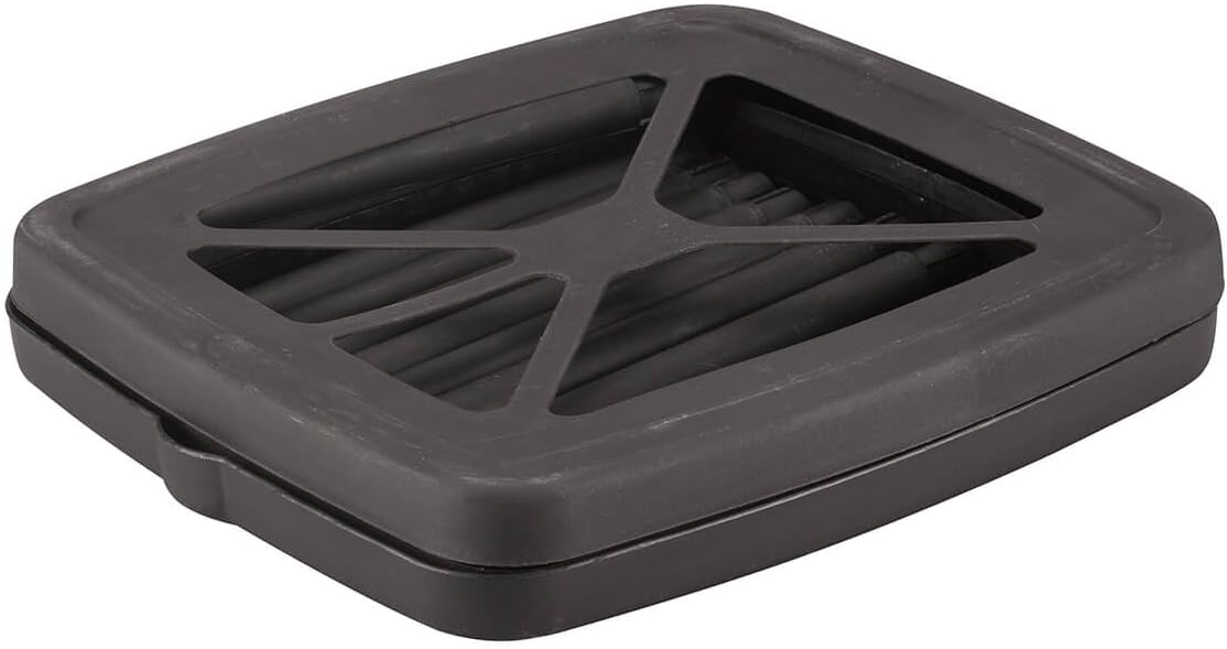 Trenton Gifts Portable Expandable Trash Bag Holder | Black