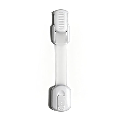 Baby Proofing Child Safety Locks (3 Pack) - The Safest, Quickest and Easiest Adhesive Cabinet Latches, No Screws & Magnets, Multi-Purpose for Furniture