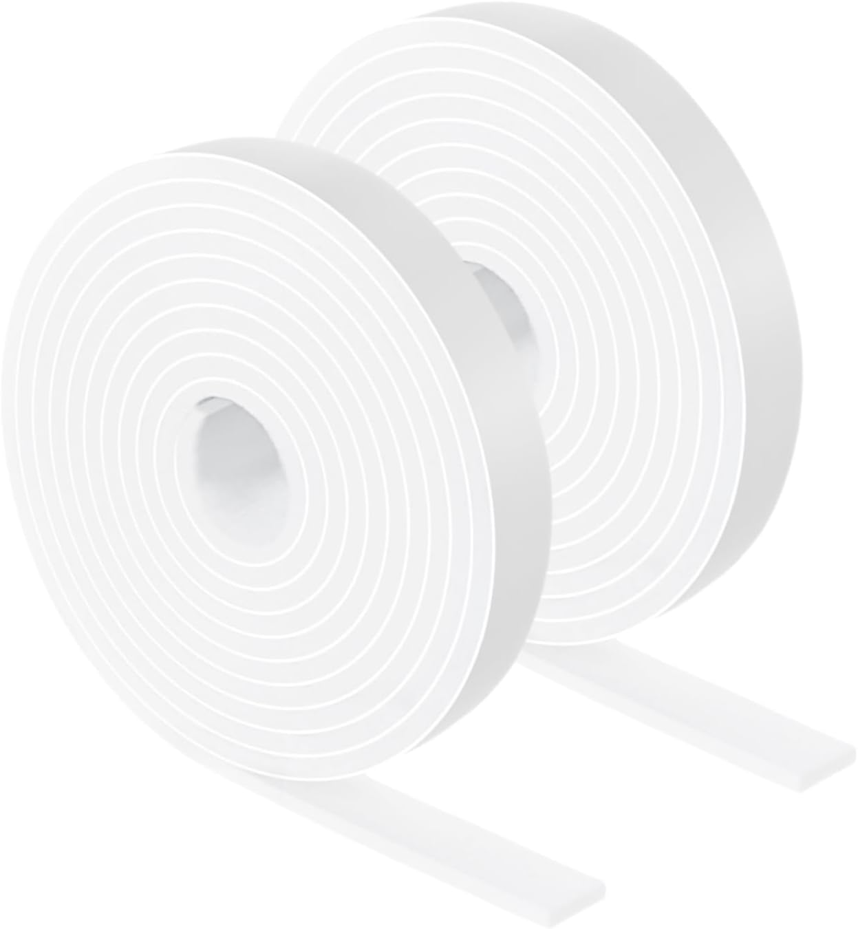 Furnigear Felt Strips with Adhesive Backing Heavy Duty Cuttable Felt Tape Roll Furniture Pads for Chair Legs - Protecting Hardwood Floors, Chair Wall Protector (Black, 80 x 0.5 x 0.14 Inch)