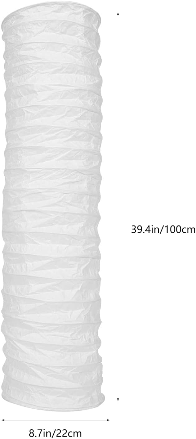 Beaupretty Paper Floor Lamp Shade: Diploma Floor Lamp Shade Japanese Style Rice Paper Lamp Protector Cover Replacement for Hotel Bedside