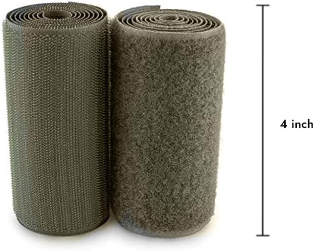 1 inch Black Hook and Loop Tape 1 Yd Self Adhesive Tape Sticky Back Heavy Duty Fastener Ideal for Window Fixing Net Carpets DIY Project Handmade Craft Home Office