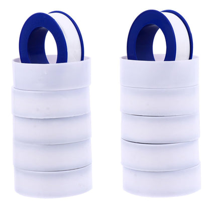 PTFE Thread Seal Tape High Temperature Resistant for Plumbing 12 Rolls Plumbers Tape Easy to Use for Home and Industrial Pipe Joints and Leaks