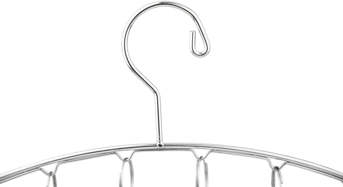 DurReus Reusable Stainless steel Drying Rack Laundry Drip Hanger 8 Clips Closet Organizer for Hanging Lingerie,Underwear,Clothes Disapers,Mitten,Socks,Hats,Bras,Skirts,Scaf