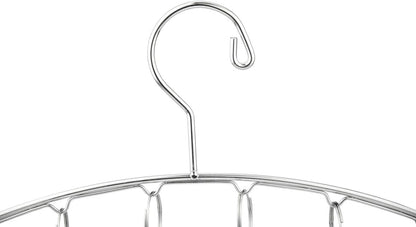 DurReus Reusable Stainless steel Drying Rack Laundry Drip Hanger 8 Clips Closet Organizer for Hanging Lingerie,Underwear,Clothes Disapers,Mitten,Socks,Hats,Bras,Skirts,Scaf