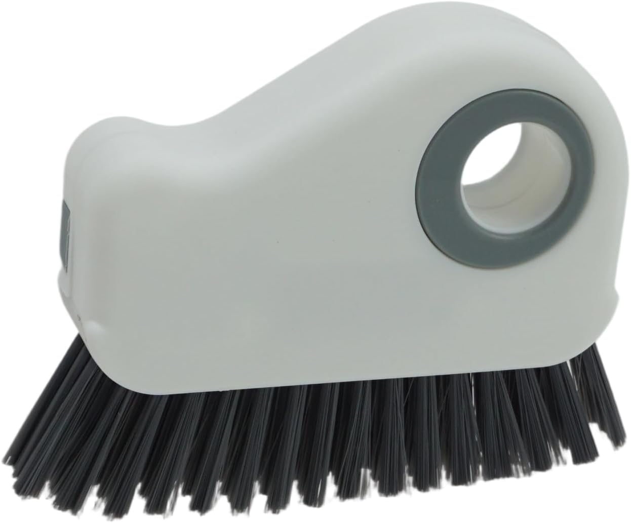 2-in-1 Window Groove Cleaning Brush, Handheld Crevice Cleaner Tool with Dustpan, Sliding Door Track Cleaning Brushes for Keyboard Blind Gap Corner Detail Sweeper Space