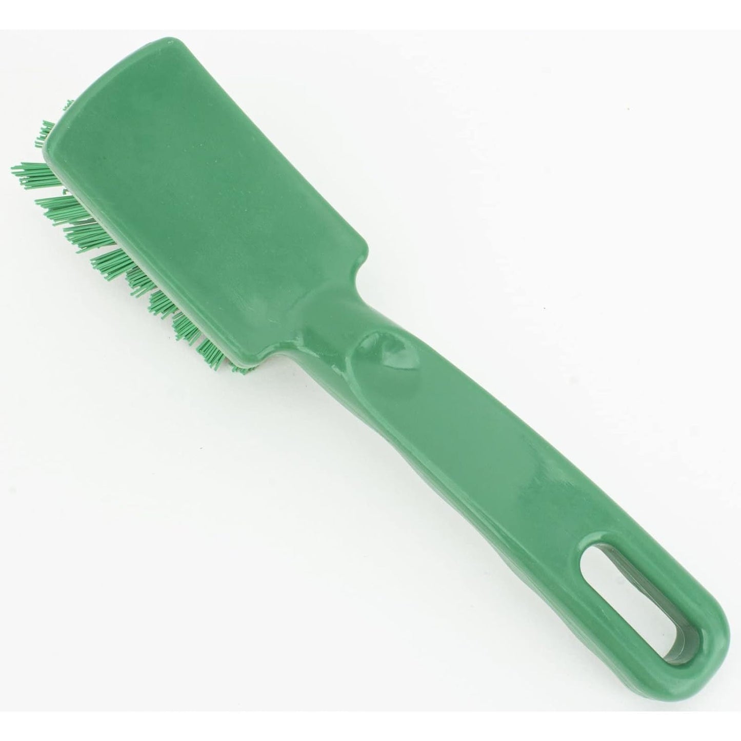 SPARTA 41395EC09 Plastic Scrub Brush, Detail Brush, Kitchen Brush With Hanging Hole For Cleaning, 7 Inches, Green