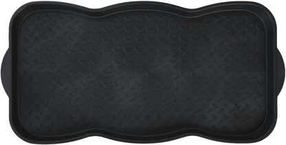 Kohler 15x30 Black Recycled Plastic Contoured Boot Tray - 1 Each