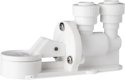 iSpring ALS1 Leak Detector and Shut-Off Valve for Reverse Osmosis and Under Sink Water Filtration Systems - 1/4” Quick Connect