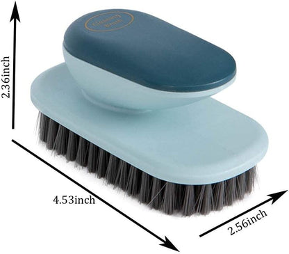 Laundry Brush Shoe Brush Shoe Cleaning Brush Scrub Brush for Stains,Household Cleaning Clothes Shoes Scrubbing,Household Cleaning Brushes Bathroom Ergonomics Grip Easy Hold Pack 2