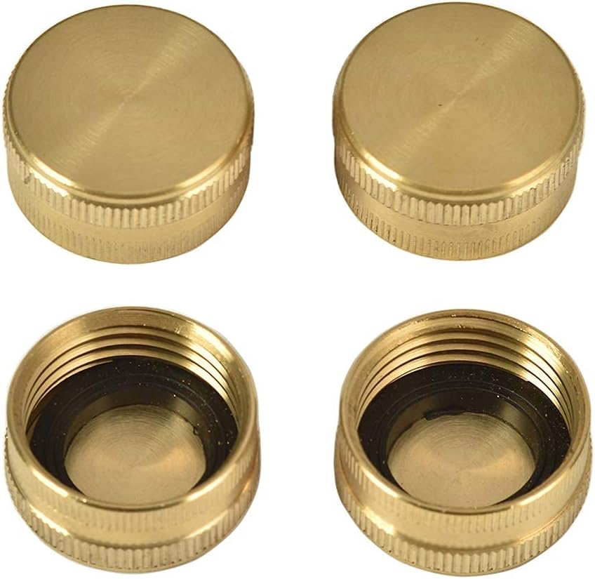 2 Pack 3/4" Garden Hose Connector with Dual Swivel for Male Hose to Male Hose, Double Female